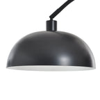 Velmora™ Black Finish Arch Dome Floor Lamp