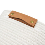 Velmora™ Large Cotton Rope Basket, White, 2 Pieces