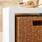 Velmora™ 2 Cube Storage Organizer, Textured White