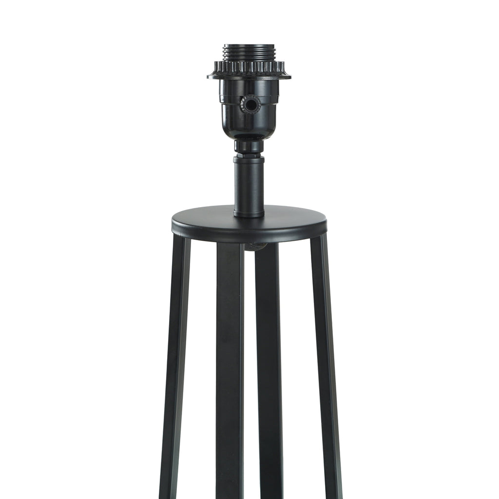 Velmora™ Modern Matte Black Table Lamp with Classic Drum Shade