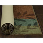 Velmora™ Traditional Leaf Block Multicolor Indoor Area Rug, 5' x 7'