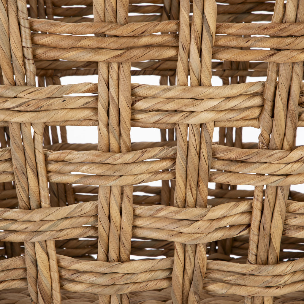 Velmora™ Extra Large Hyacinth Twist Storage Basket with Handles