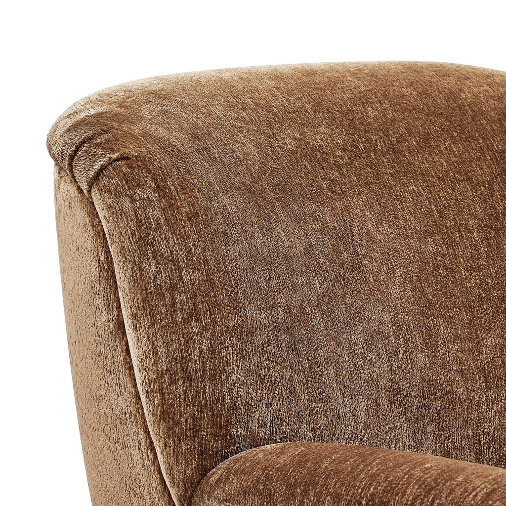 Velmora™ Waylen Accent Chair, Caramel Chenille