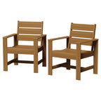 Velmora™ Ezra 7-Piece Outdoor HDPE Dining Set, Teak