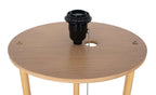 Velmora™ 62 in Farmhouse Light Wood Floor Lamp