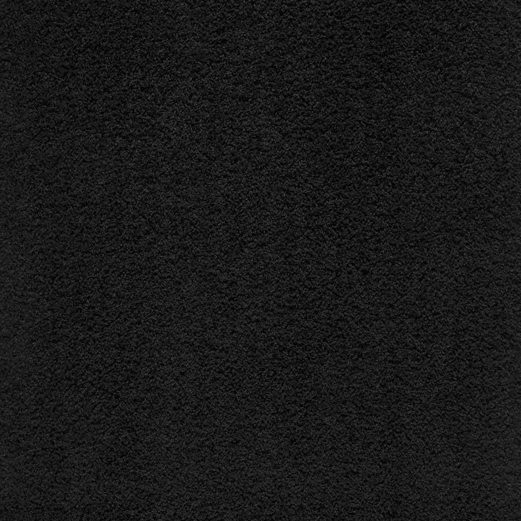 Velmora™ (3 pack) Traditional Solid Black Shag Indoor Area Rug, 5' x 7'