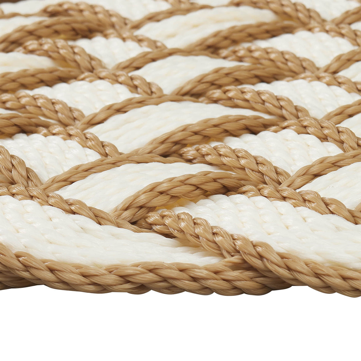 Velmora™ (4 pack) Woven Pretzel Knotted PVC Outdoor Doormat, 18" x 30"