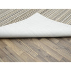 Velmora™ Carnival Stripe Indoor Area Rug, Assorted Earth Tones, 7 ft x 10 ft