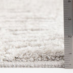 Velmora™ 5' x 7' Gray Geometric Block Hi Low Area Rug