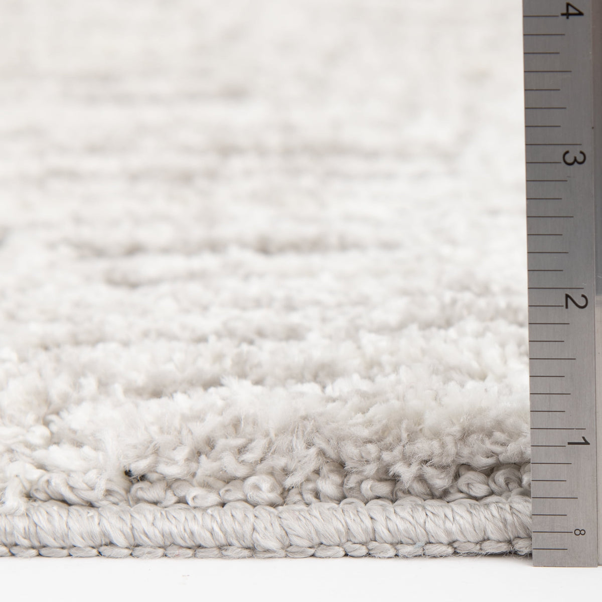 Velmora™ 5' x 7' Gray Geometric Block Hi Low Area Rug