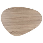 Velmora™ Wynton Retro Mid-Century Modern Coffee Table, Oak/Black