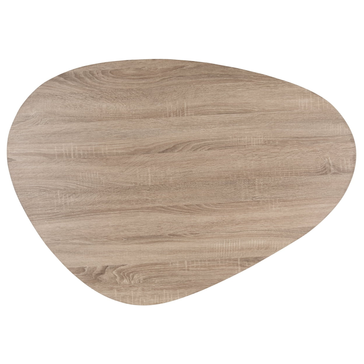 Velmora™ Wynton Retro Mid-Century Modern Coffee Table, Oak/Black