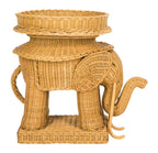 Velmora™ Balford Elephant Storage Accent Table with Tray Top, Natural