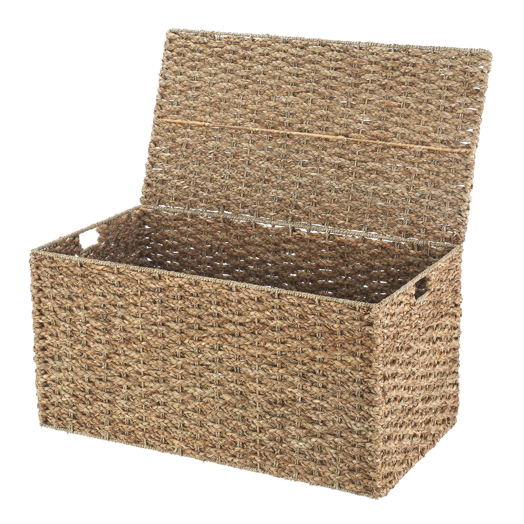 Velmora™ XL Braided Seagrass Storage Trunk