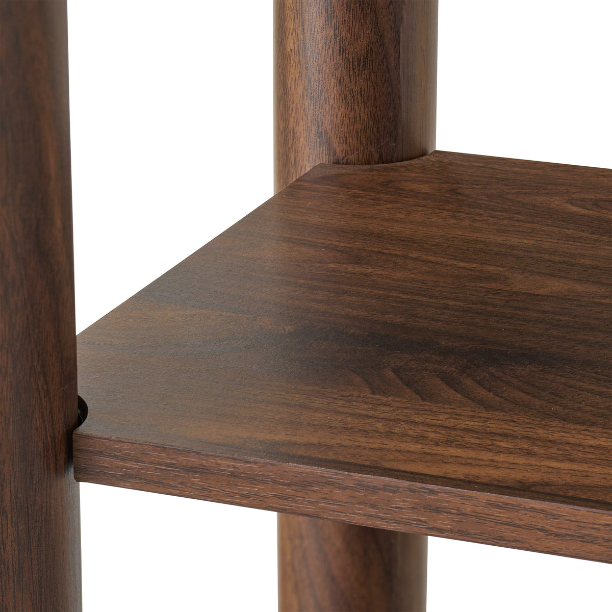 Velmora™ Adlin Bookcase with Doors, Walnut Finish