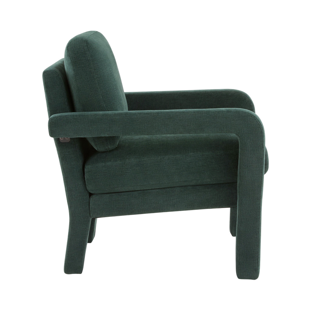Velmora™ Upholstered Armchair, Green