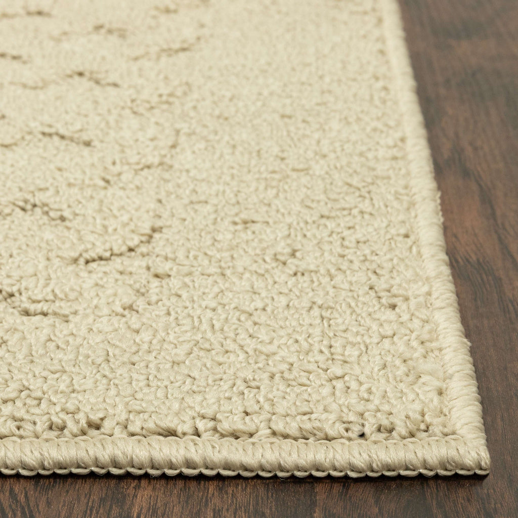 Velmora™ (2 pack) Dylan Solid Diamond Indoor Accent Rug, Beige, Skid-Resistant, 2 ft 6 in x 3 ft 10 in