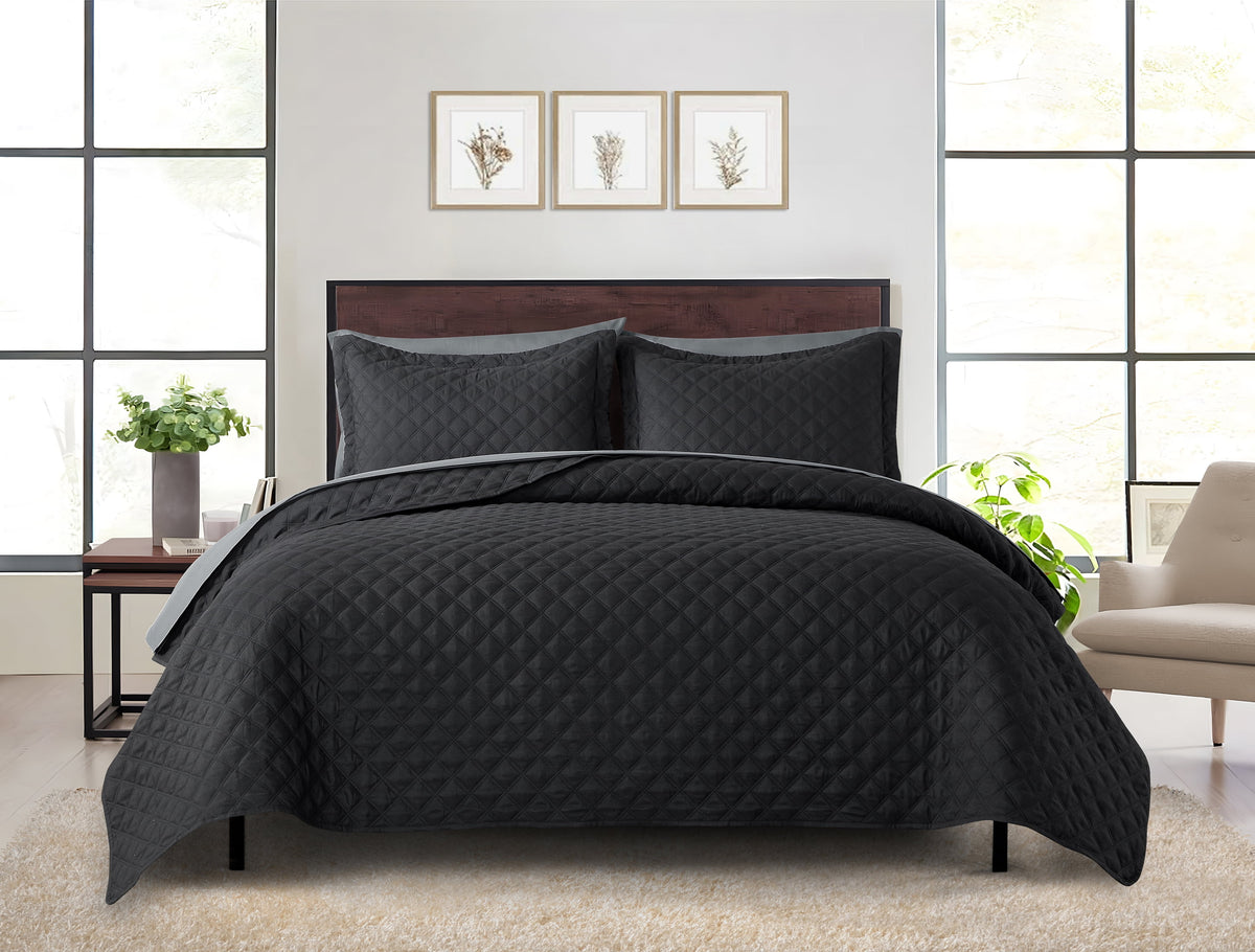 Velmora™ All-in-One Bed-in-a-Bag Quilt and Sheet Set, 7-Piece, Full, Green Floral