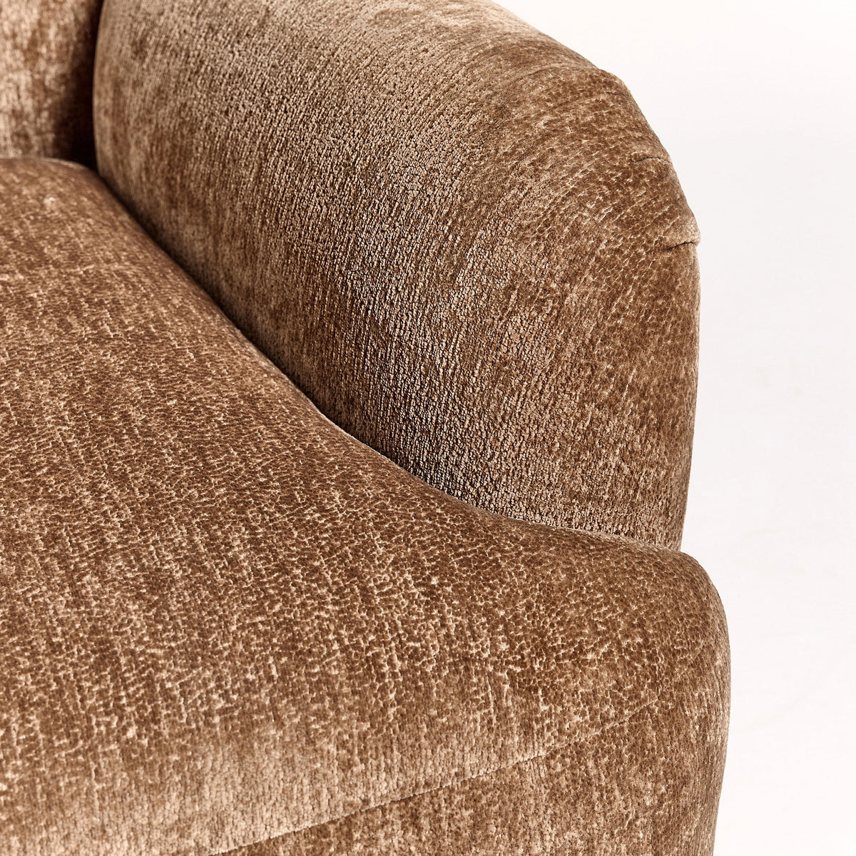 Velmora™ Waylen Accent Chair, Caramel Chenille