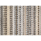 Velmora™ (4 pack) Carnival Stripe Polypropylene Indoor Area Rug, Assorted Earth Tones, 3 ft x 5 ft