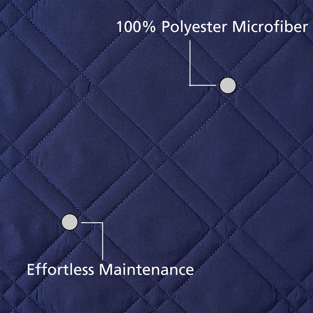 Velmora™ Plaid Quilt, Full/Queen, Blue & White, Lightweight & Reversible Bedding