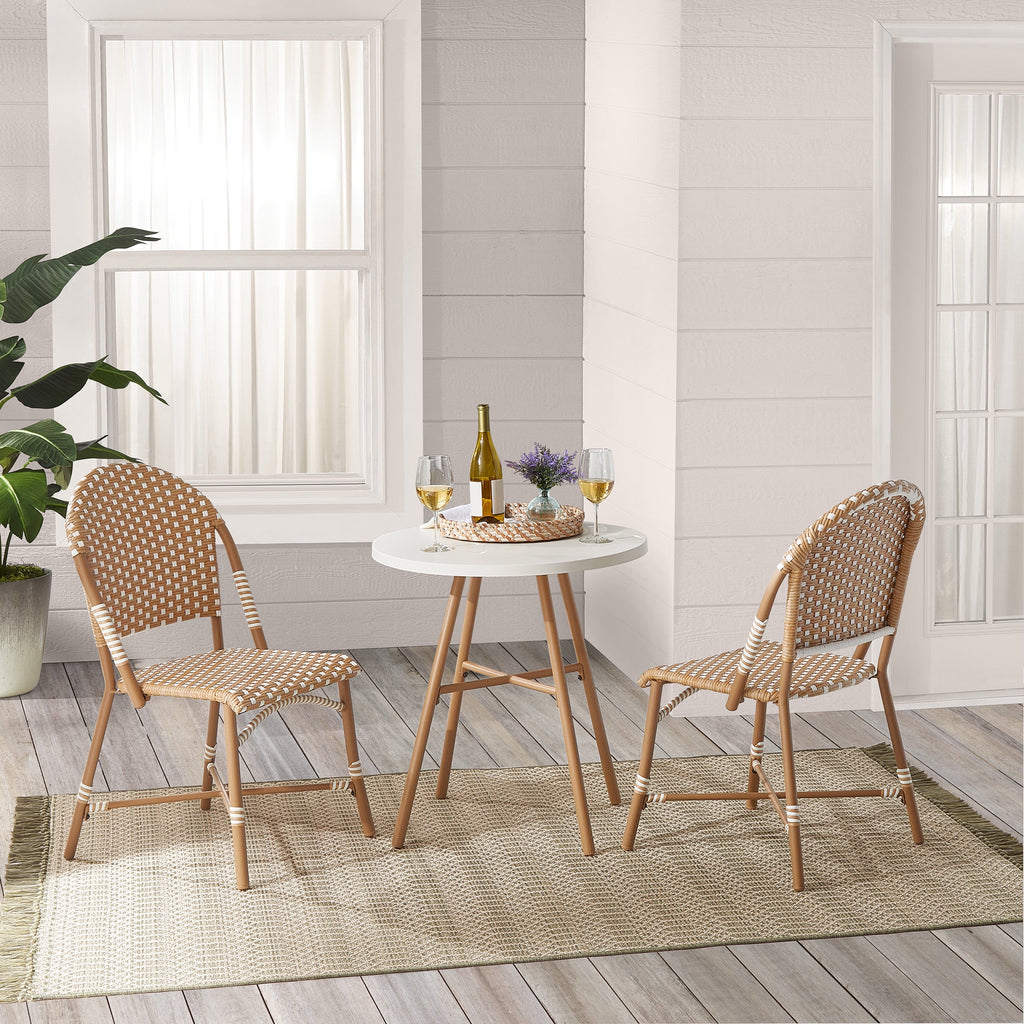 Velmora™ Lilah Outdoor Metal Bistro Table