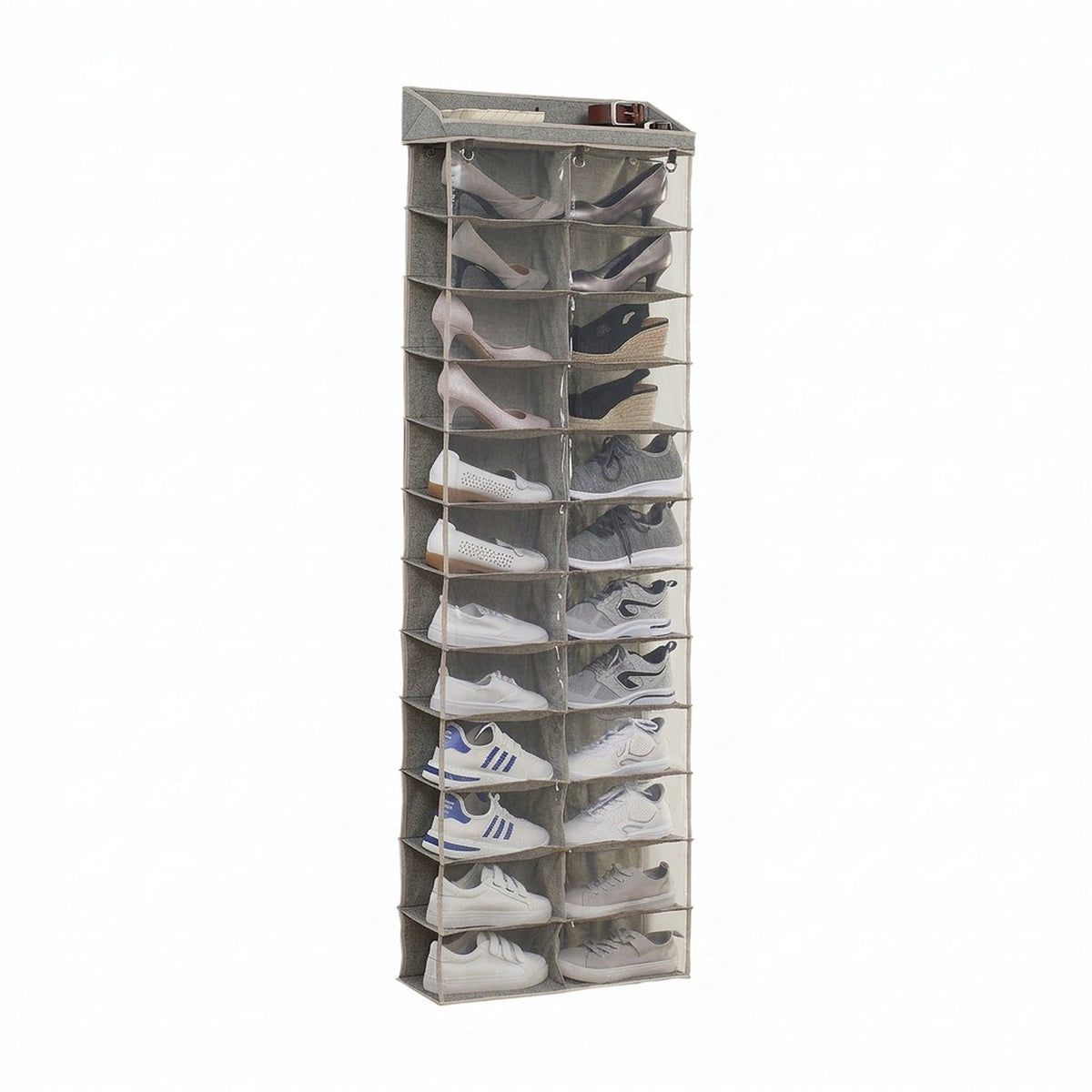 Velmora™ 24-Tier Over The Door Shoe Organizer Shelf