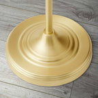 Velmora™ 1-Light Modern Adjustable Brass Floor Lamp Gold
