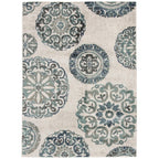 Velmora™ Teal Medallion 3 Piece Indoor Area Rug Set