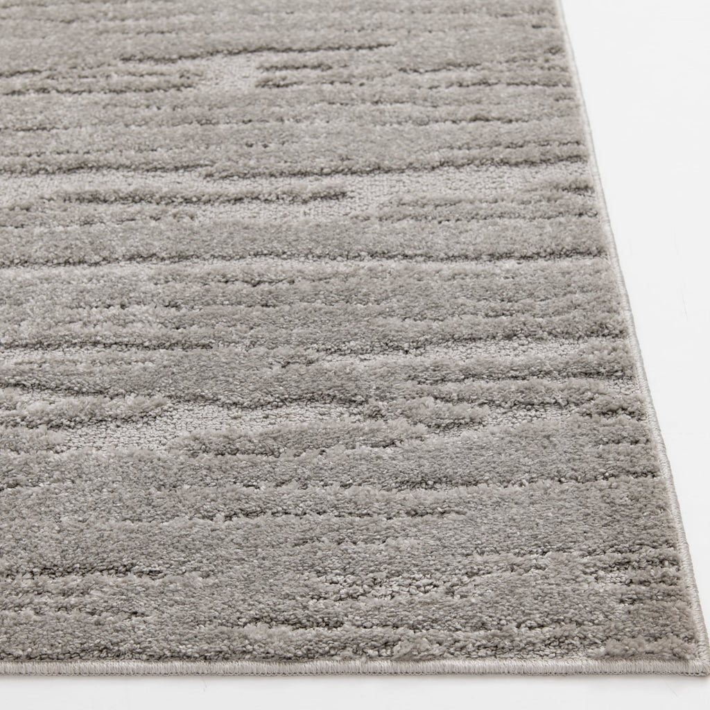 Velmora™ 5 ft x 7 ft High-Low Gray Indoor Area Rug