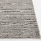 Velmora™ 5 ft x 7 ft High-Low Gray Indoor Area Rug