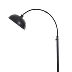 Velmora™ Black Finish Arch Dome Floor Lamp
