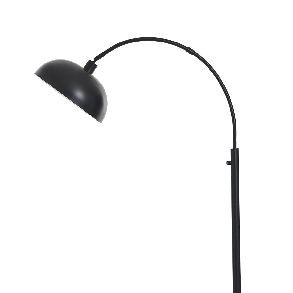 Velmora™ Black Finish Arch Dome Floor Lamp
