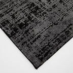 Velmora™ 60"x79" Black and Gray Abstract Indoor Area Rug