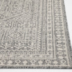 Velmora™ 8 ft 5 in x 13 ft Grey Medallion Outdoor Area Rug