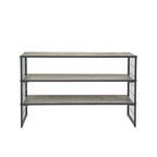 Velmora™ Farmhouse 3 Tier Shoe Rack, Gray, 30in W x 12in D x 18in H