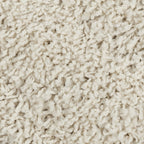 Velmora™ (2 pack) Solid Shag Indoor Area Rug, Ivory, 3 ft x 4 ft 8 in