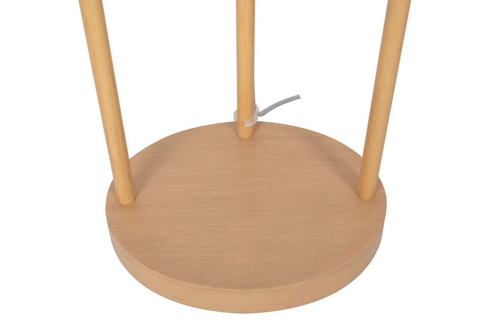 Velmora™ 62 in Farmhouse Light Wood Floor Lamp