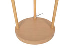 Velmora™ 62 in Farmhouse Light Wood Floor Lamp
