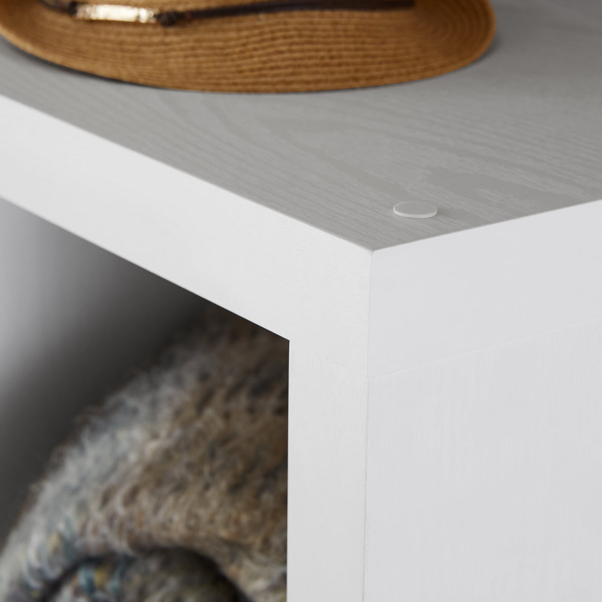 Velmora™ 16 Cube Storage Organizer, White Texture