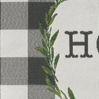 Velmora™ (4 pack) Buffalo Check Home Kitchen Rug - 20" x 30" - 65% Polypropylene/ 35% Polyester - Grey