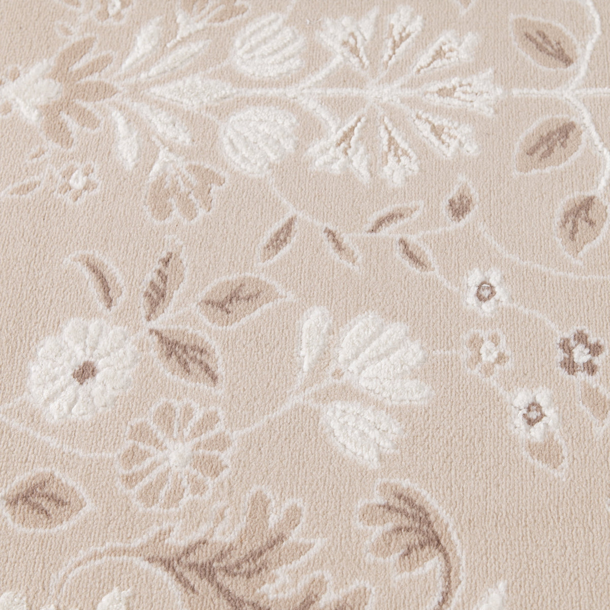 Velmora™ Neutral Sculpted Floral Indoor Area Rug, 5 ft x 7 ft