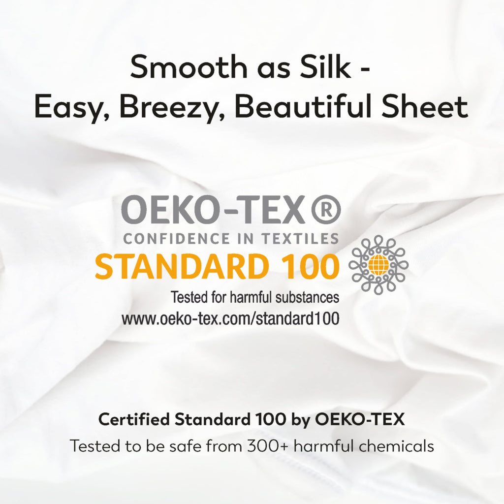 Velmora™ 300 Thread Count 100% Cotton Wrinkle Resistant Sheet Set, Full Soot Grey
