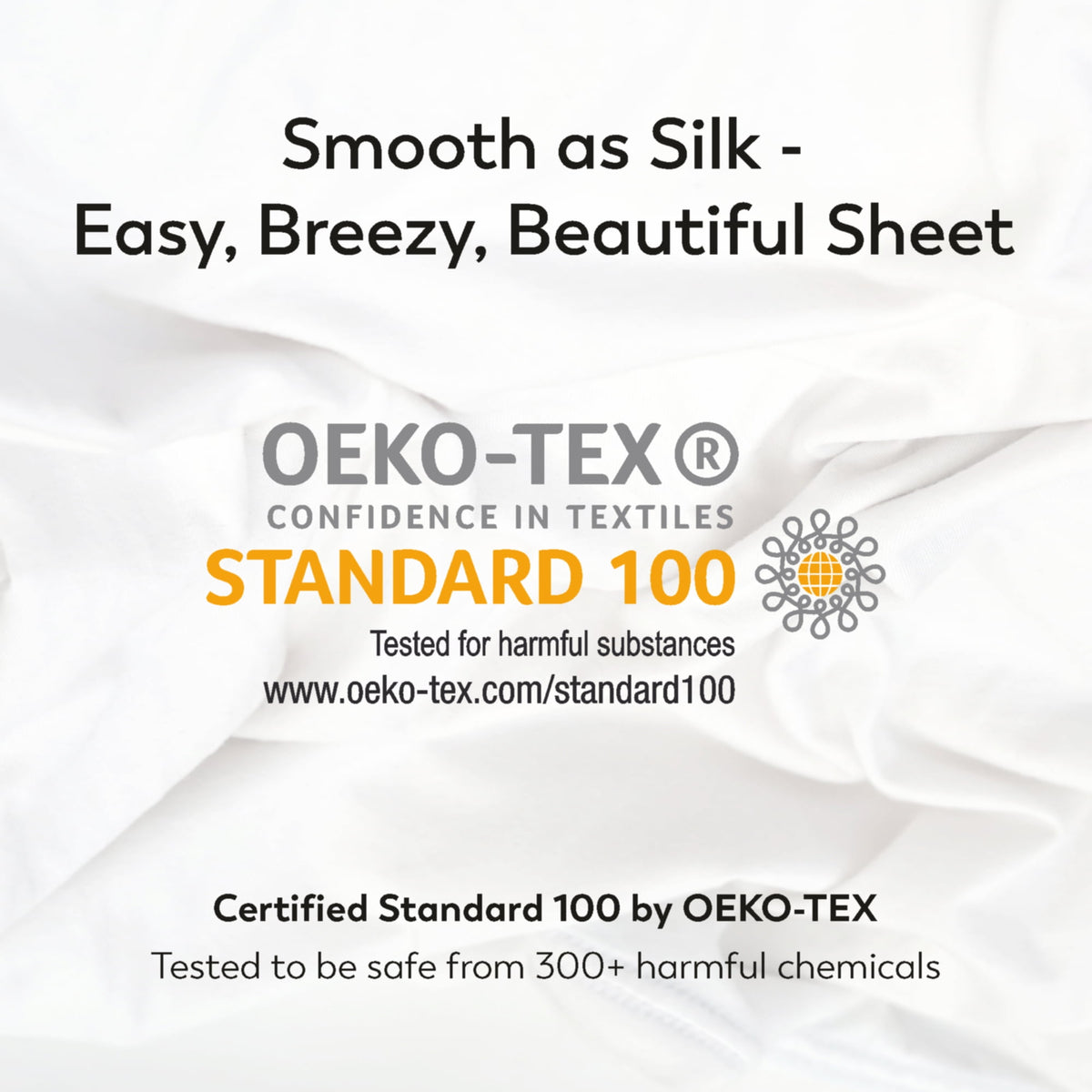 Velmora™ 300 Thread Count 100% Cotton Wrinkle Resistant Sheet Set, Full Soot Grey