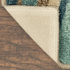 Velmora™ Blue Brown Waves Indoor Area Rug, 7 ft x 10 ft