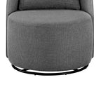 Velmora™ Juliet Modern Arch Swivel Accent Chair, Gray