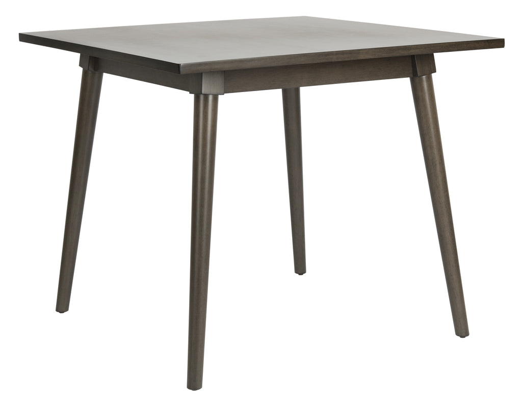 Velmora™ Simone Traditional Solid Square Dining Table, Dark Walnut