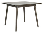 Velmora™ Simone Traditional Solid Square Dining Table, Dark Walnut
