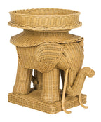 Velmora™ Balford Elephant Storage Accent Table with Tray Top, Natural