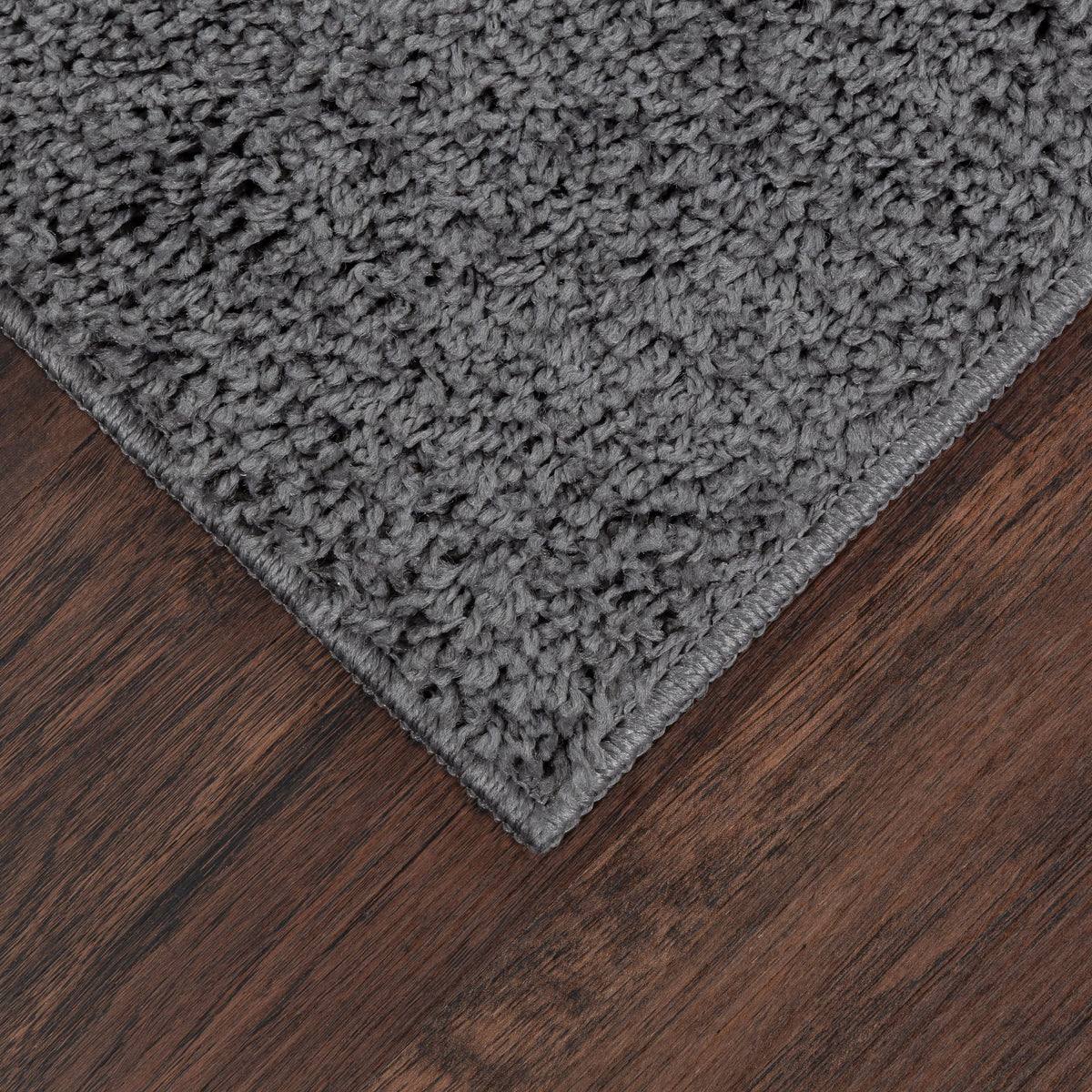 Velmora™ (2 pack) Solid Shag Indoor Area Rug, Gray, 3 ft x 4 ft 8 in